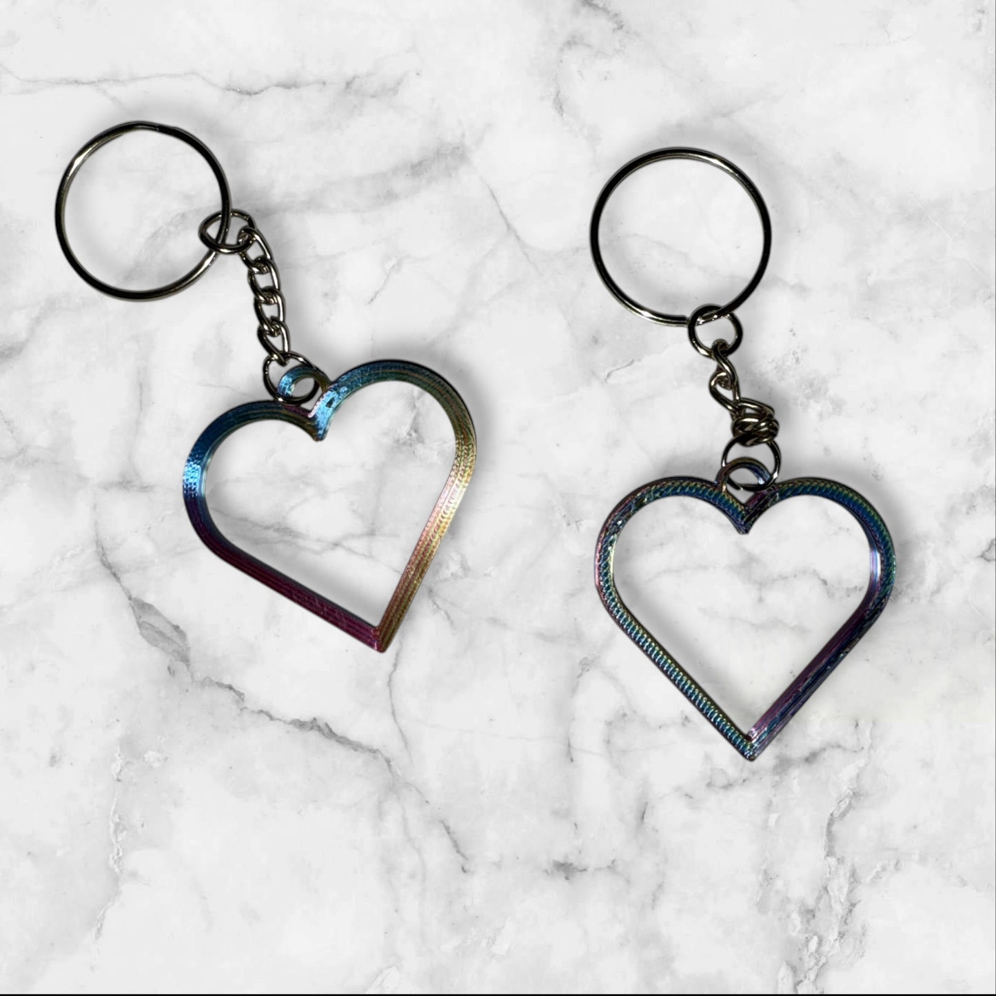Hollow Hearts Keychains