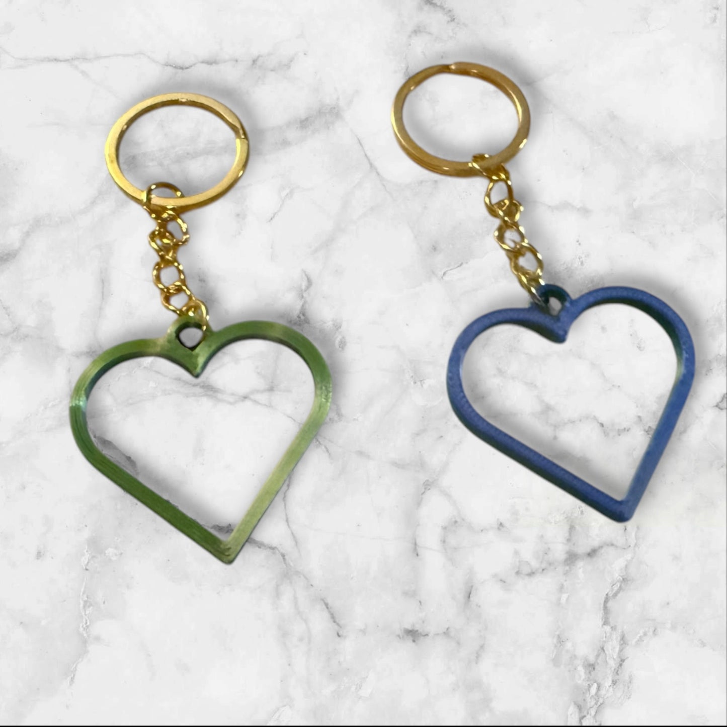 Hollow Hearts Keychains