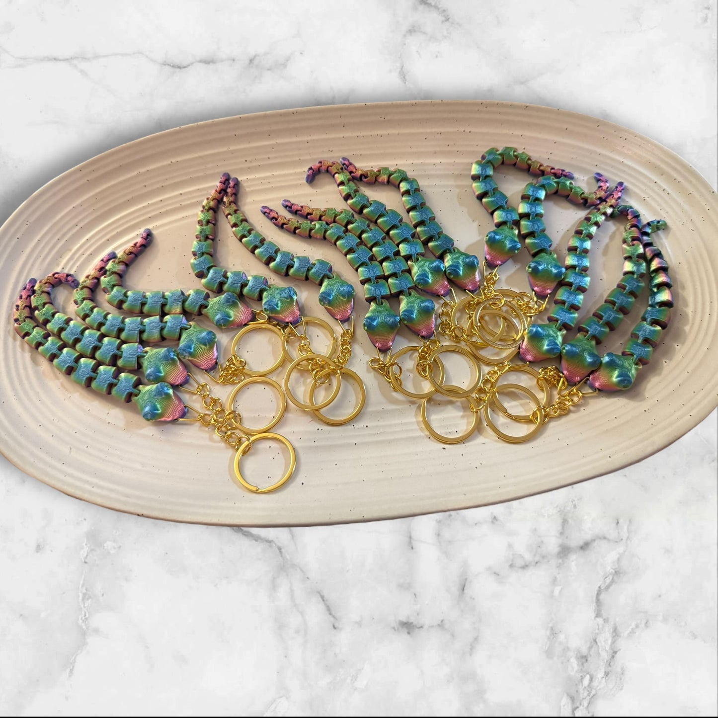 Mini Snake Keychains