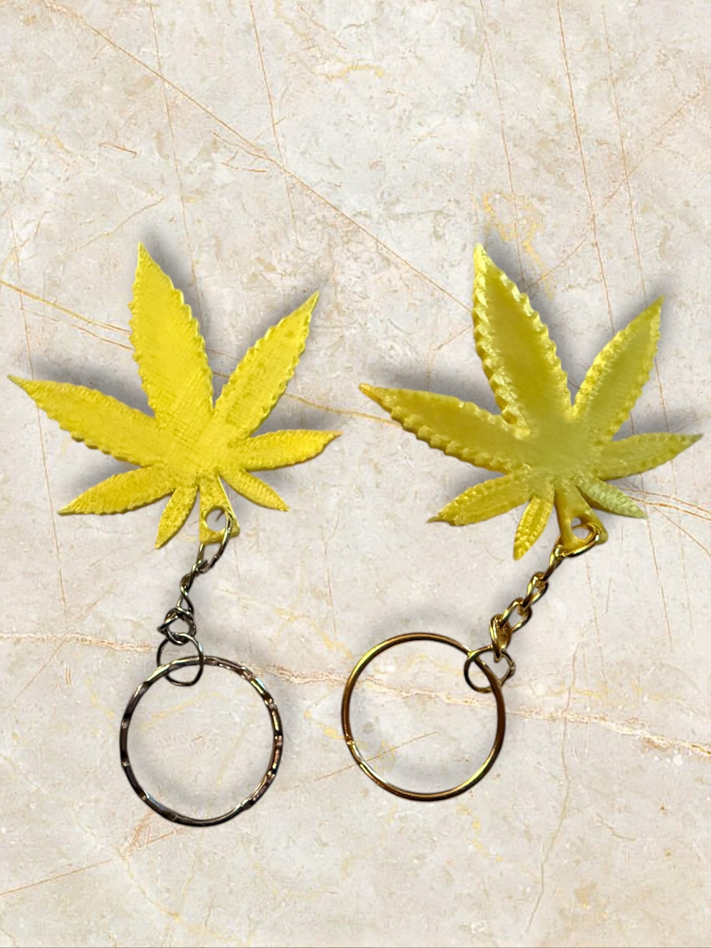 Pot Leaf Keychains