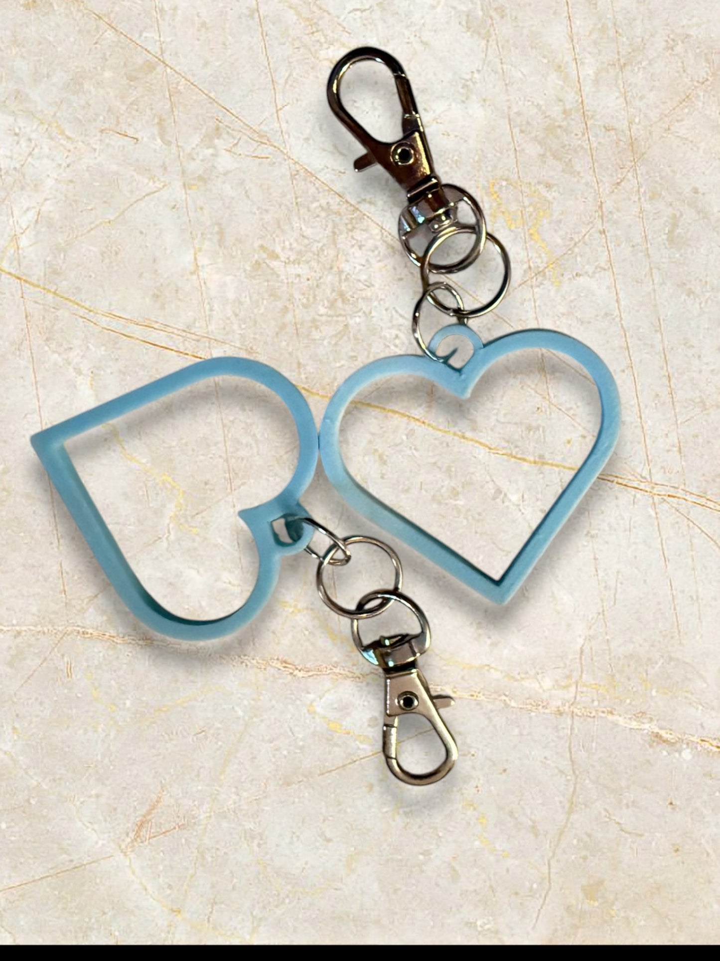 Hollow Hearts Keychains