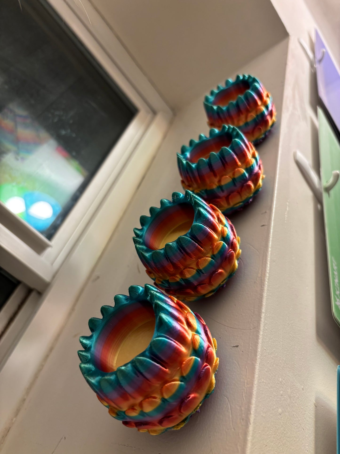 Dragon egg candle holders x6