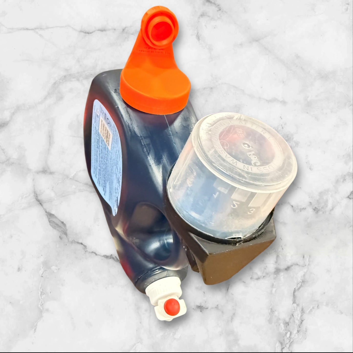 Laundry soap Iid drain