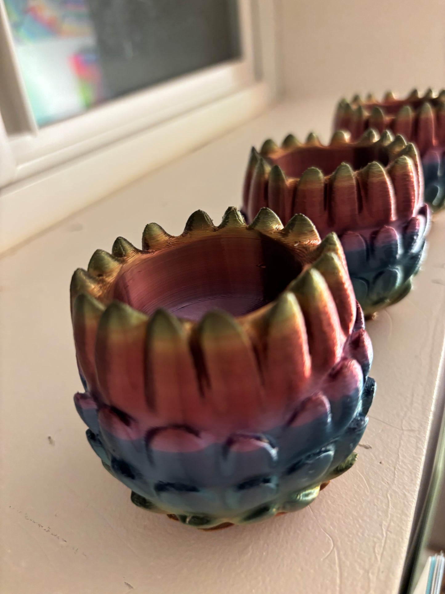 Dragon egg candle holders x6