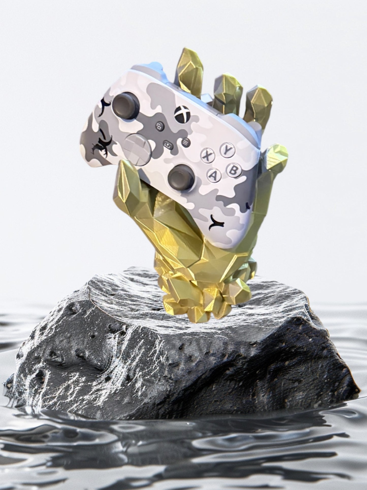 Controller holder hand